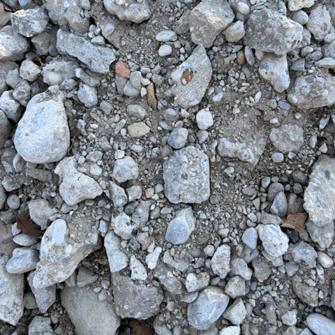 Drvený betón recyklát frakcia 0/63