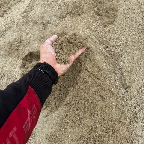 Štrk betonársky frakcia 0/4